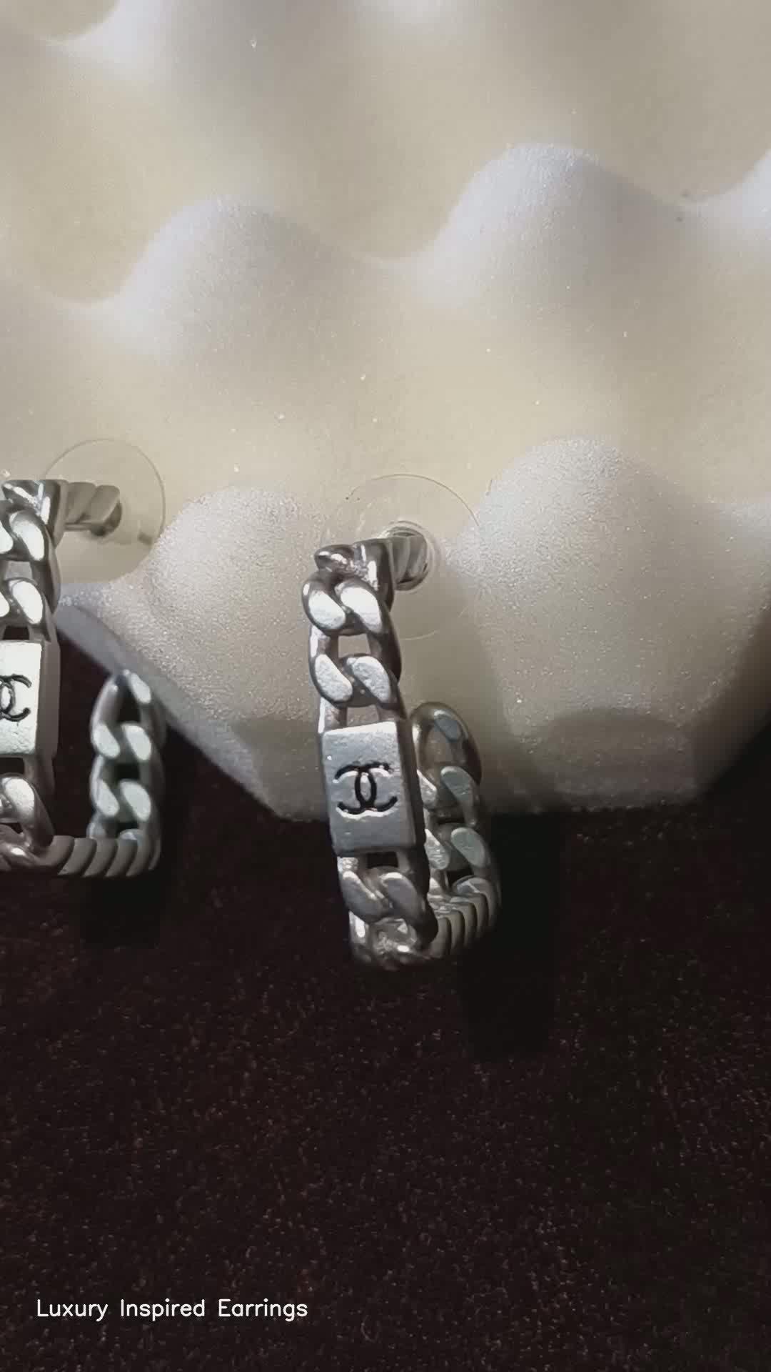 Geometric Dangler Earrings