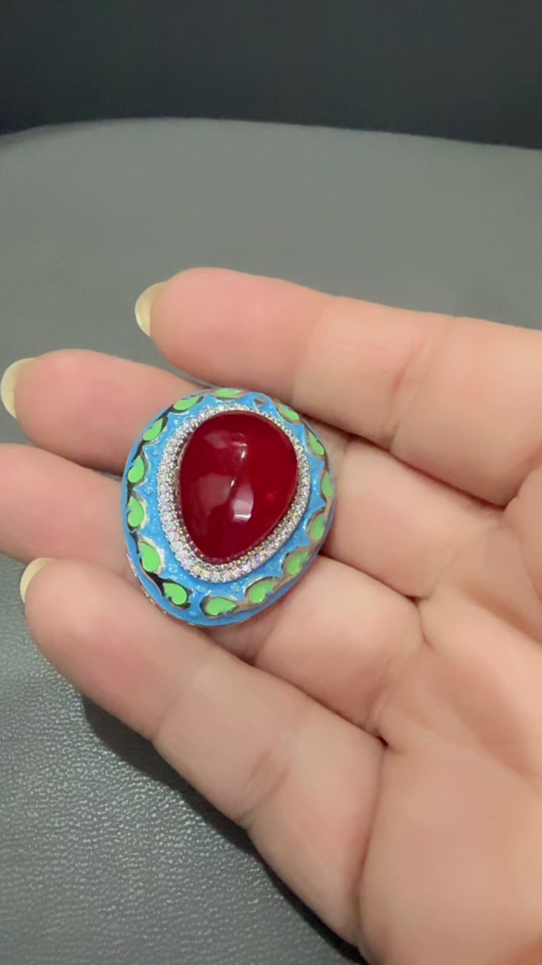 Royal Scarlet Heirloom Ring
