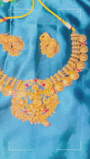 The Maharani Lakshmi Coin Temple Haar