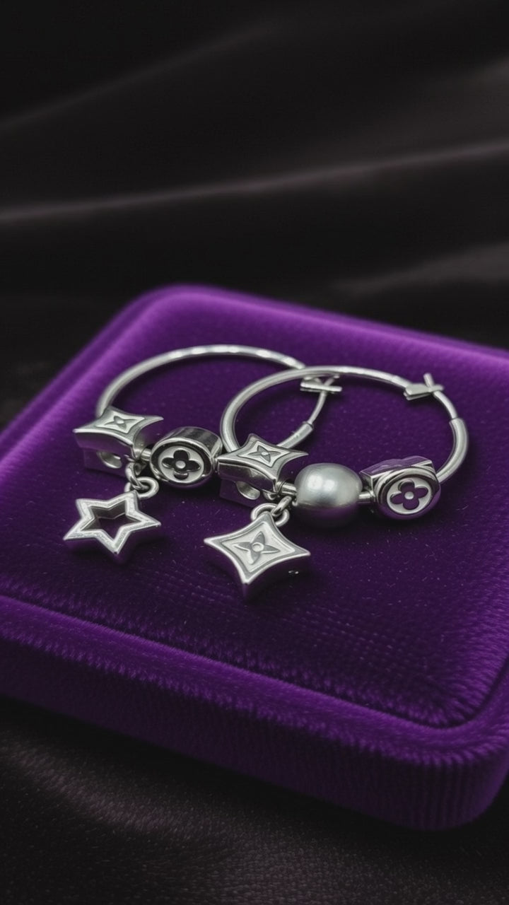 Sophisticated Round Statement Earrings