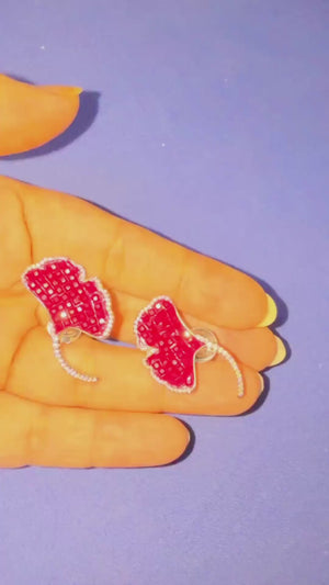 Maidenhair Ruby N Diamond tree leafs