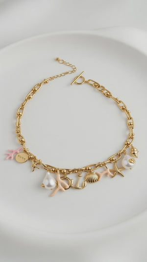 Royal Gold Statement Necklace ✨