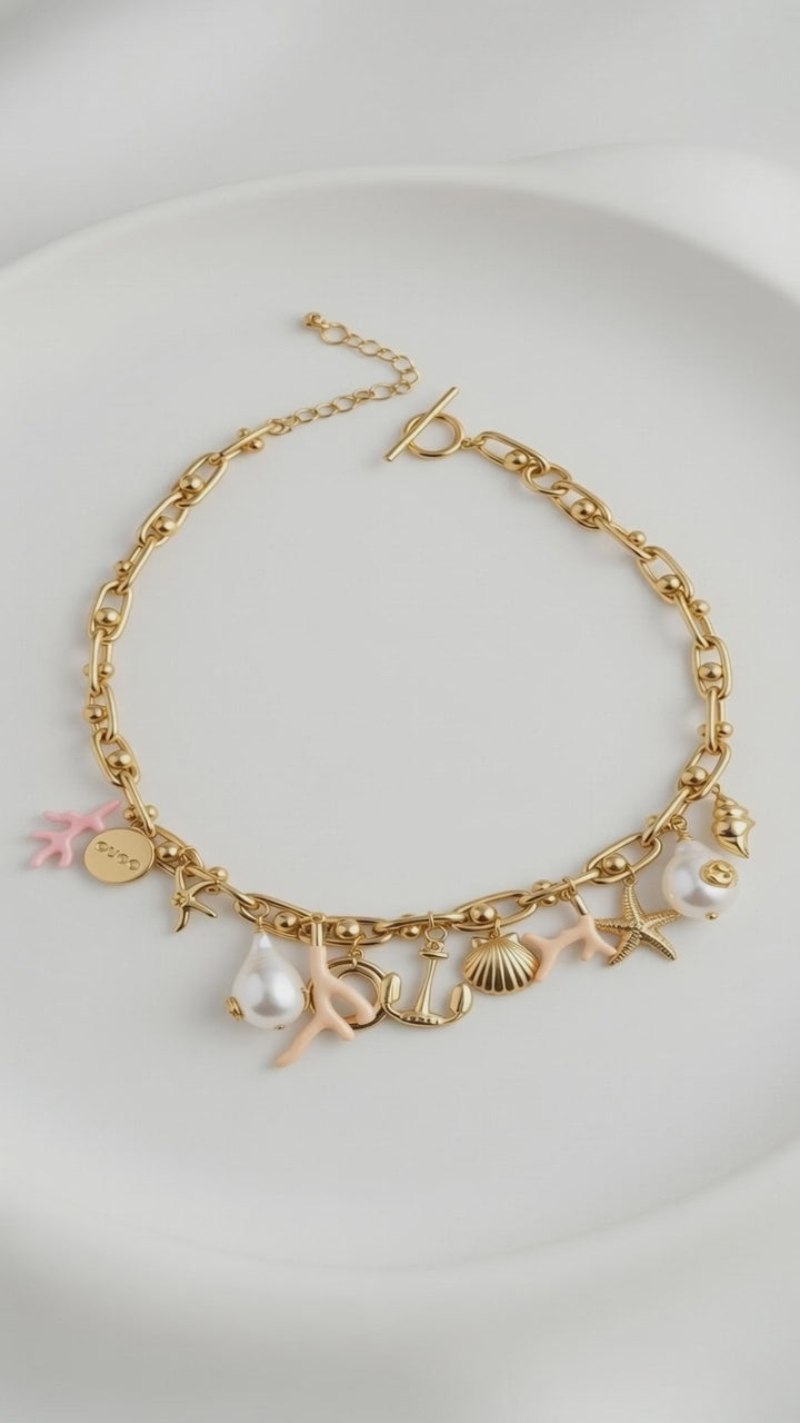 Royal Gold Statement Necklace ✨