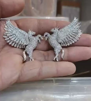 Pegasus Royale Statement Earrings