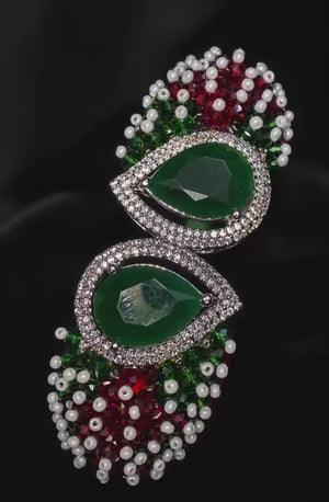 Noor-E-Raaj Emerald Royale Bracelet