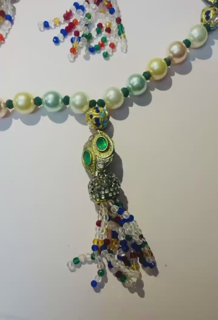 The Maharani Prism Pearl Parure