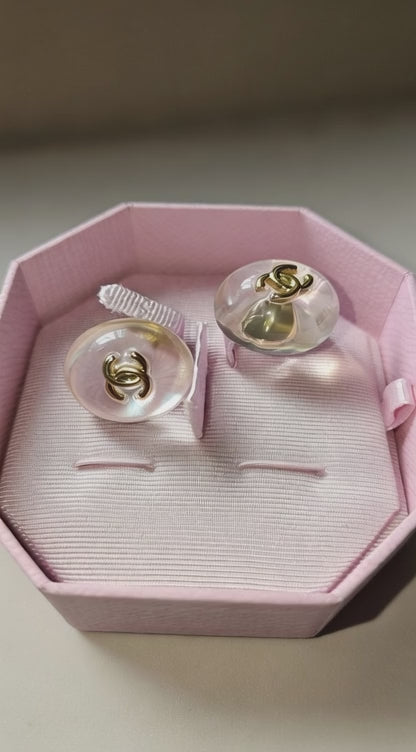 Chic Chanel Style Statement Earrings ✨