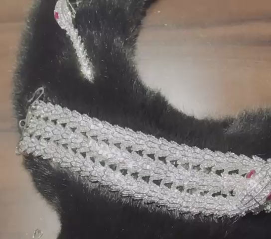 Serpent Royale Diamond choker Set