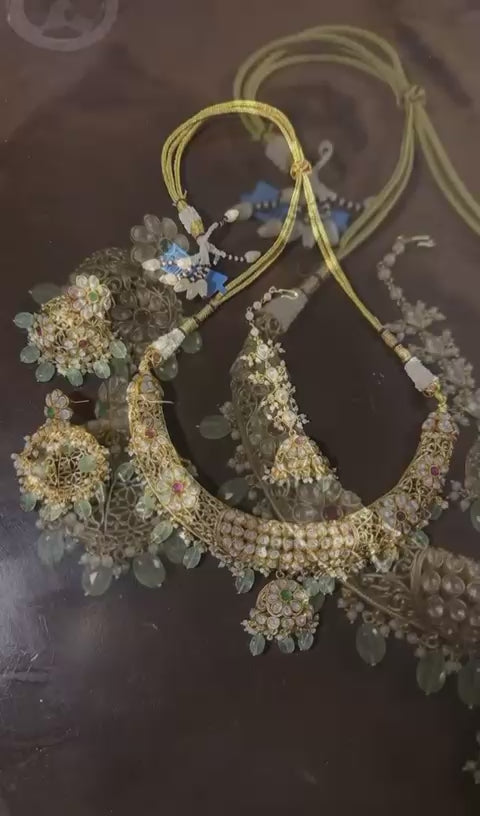 Virasat Royale Polki & Kundan Necklace Set