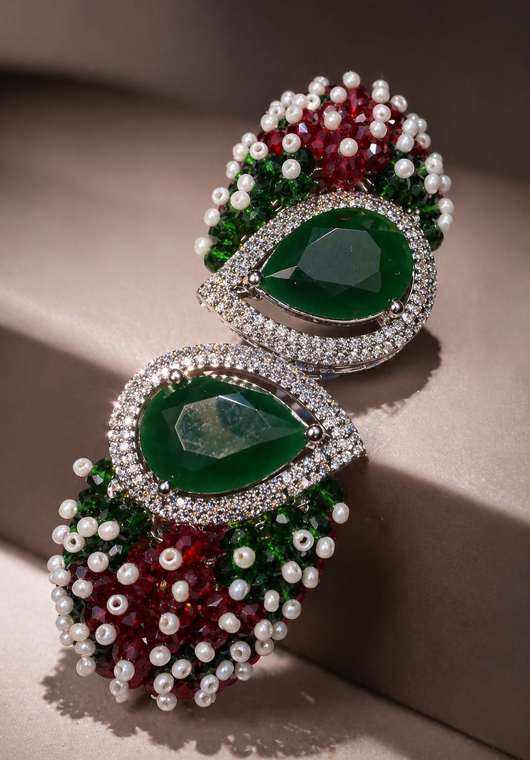 Noor-E-Raaj Emerald Royale Bracelet