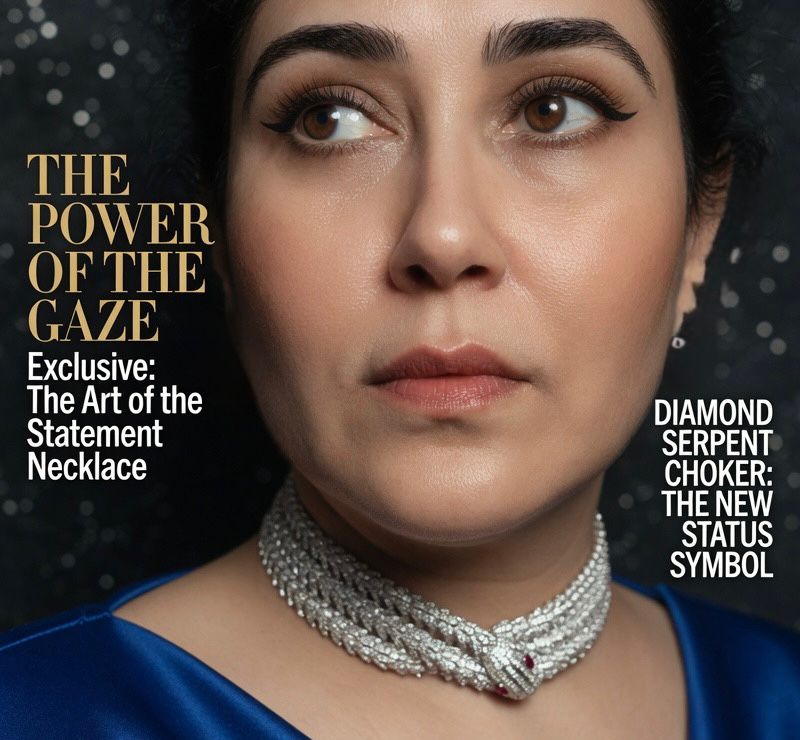 Serpent Royale Diamond choker Set