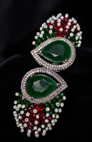 Noor-E-Raaj Emerald Royale Bracelet