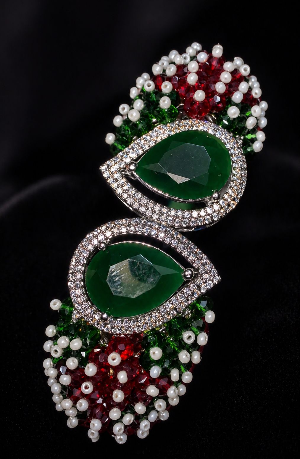 Noor-E-Raaj Emerald Royale Bracelet