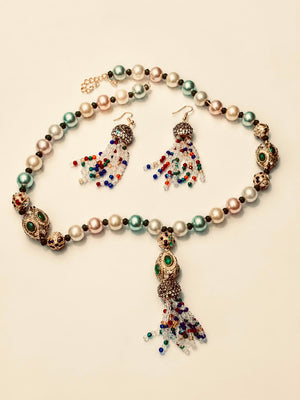The Maharani Prism Pearl Parure