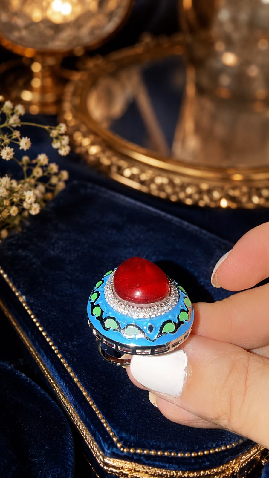 Royal Scarlet Heirloom Ring
