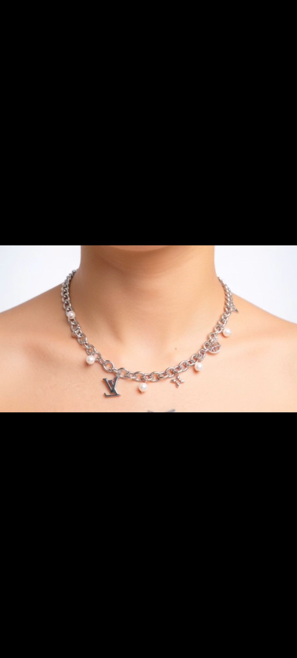 Royal Gold & Sapphire Blue Statement Necklace ✨