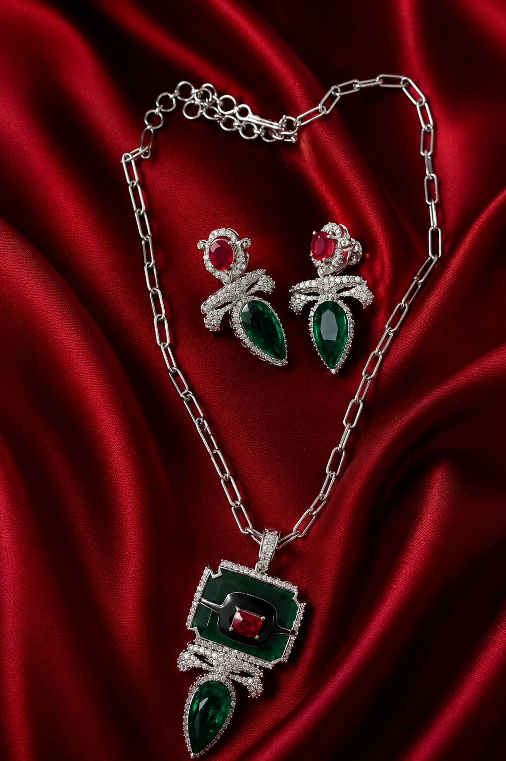 The Emerald Sovereign Parure
