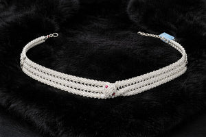Serpent Royale Diamond choker Set