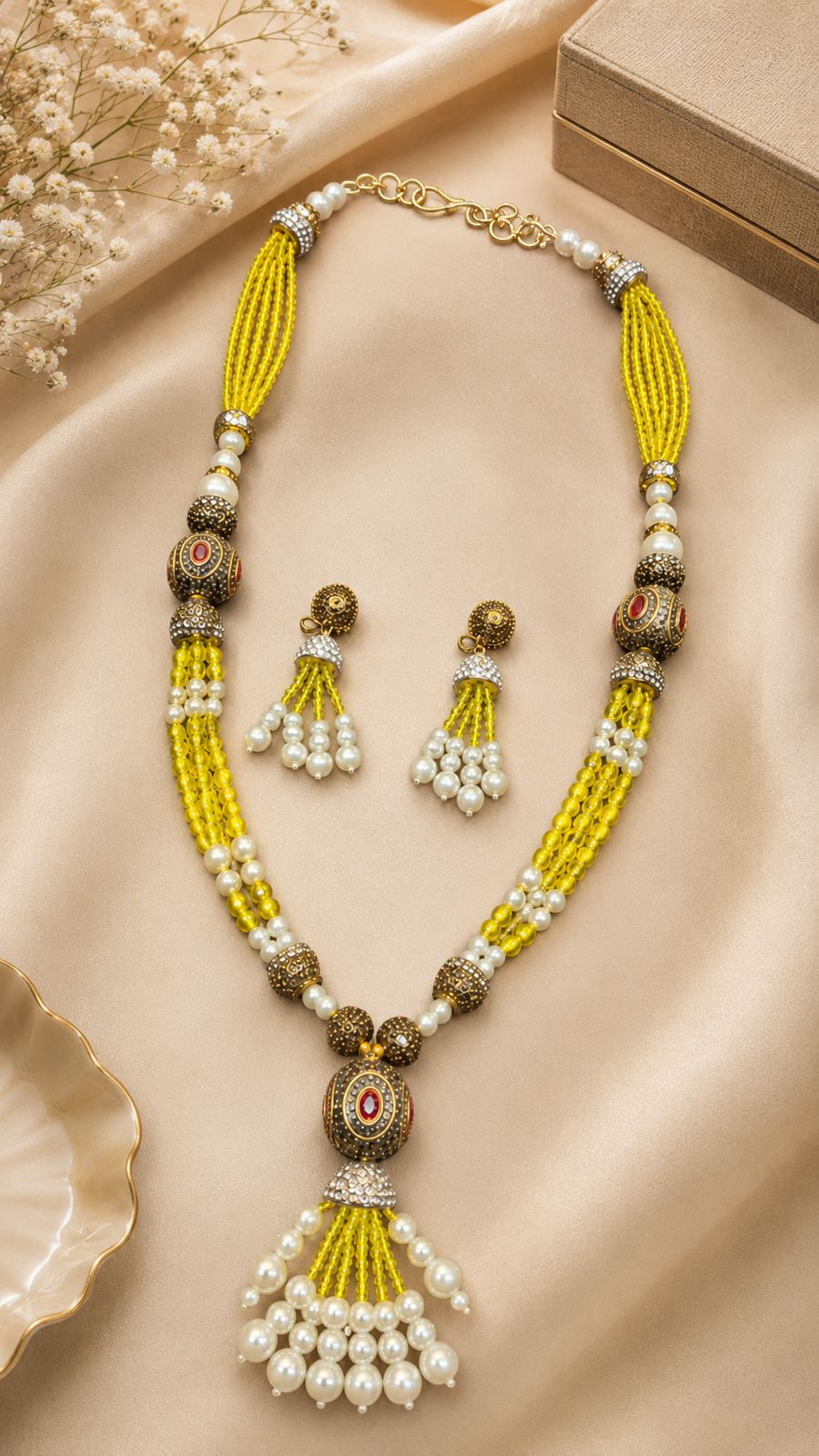 Rajsi Kanak Pearl Maharani Set