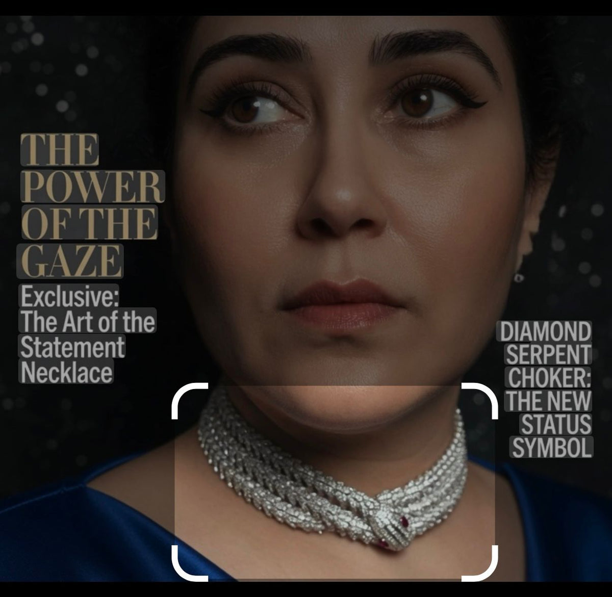 Serpent Royale Diamond choker Set