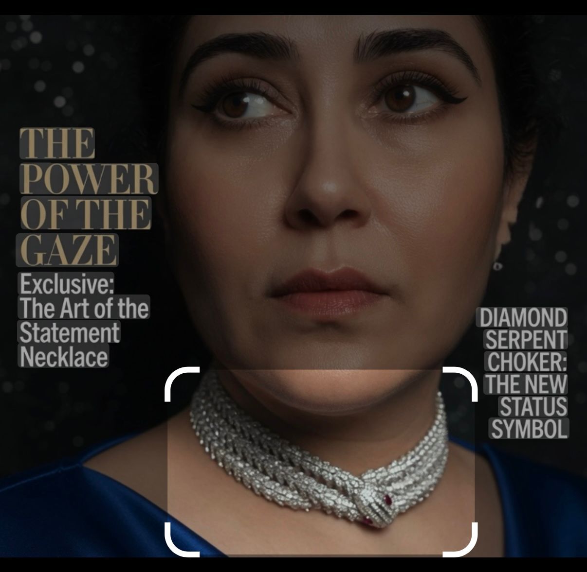 Serpent Royale Diamond choker Set