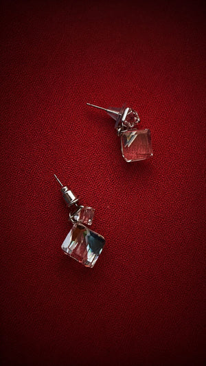 Midnight Prism Premium Crystal Earrings ✨