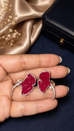 Maidenhair Ruby N Diamond tree leafs