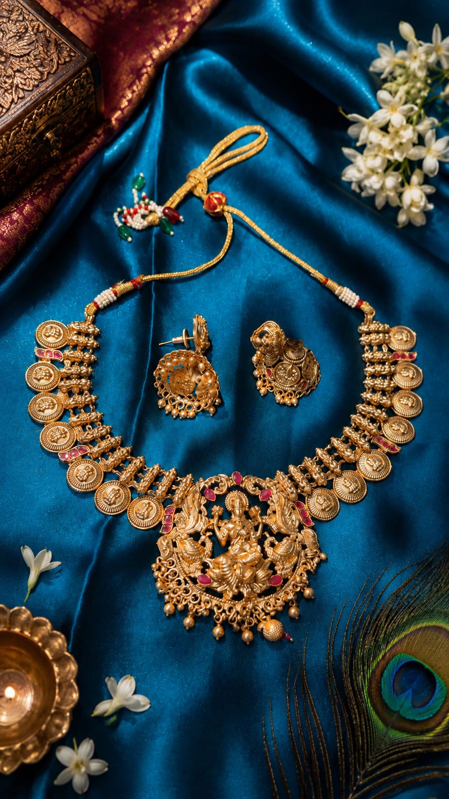 The Maharani Lakshmi Coin Temple Haar