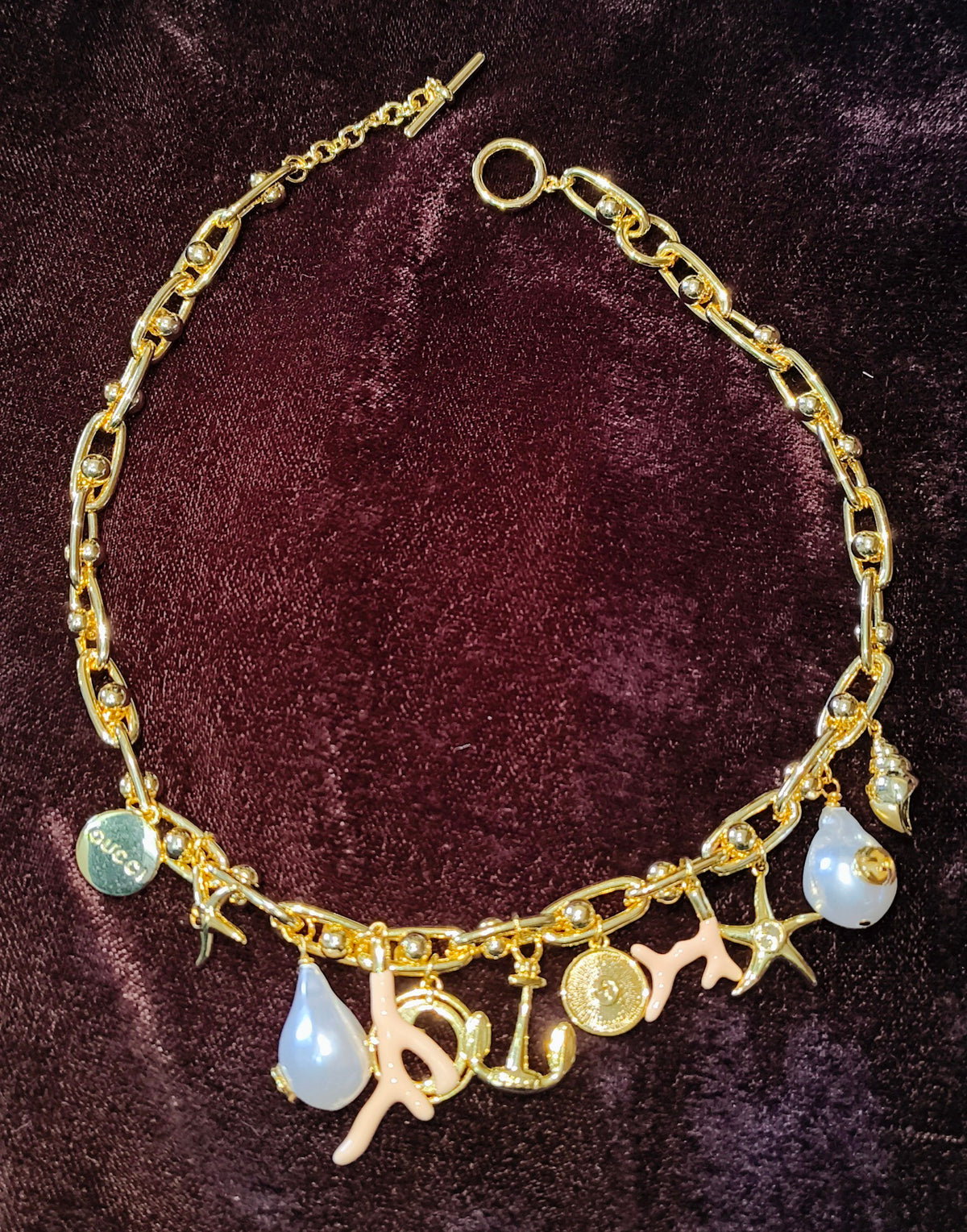 Royal Gold Statement Necklace ✨