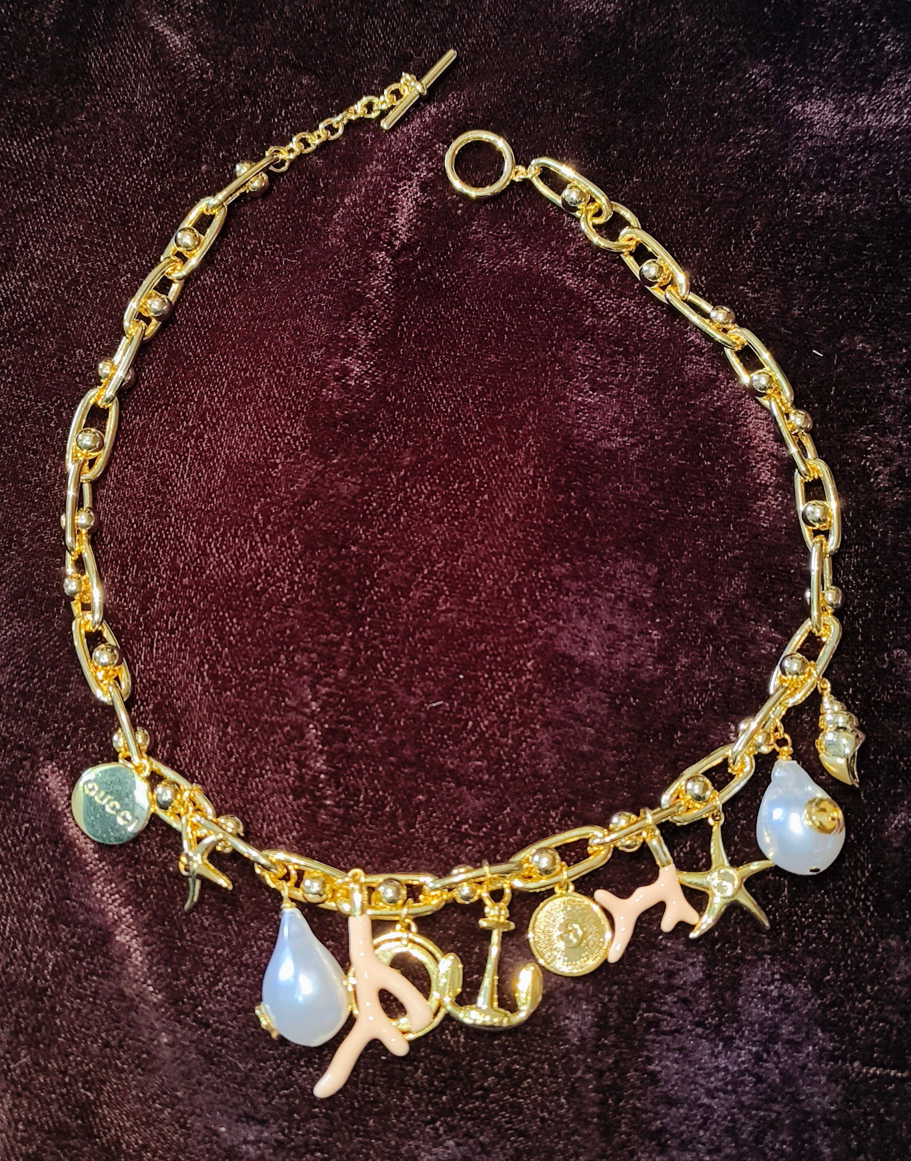 Royal Gold Statement Necklace ✨