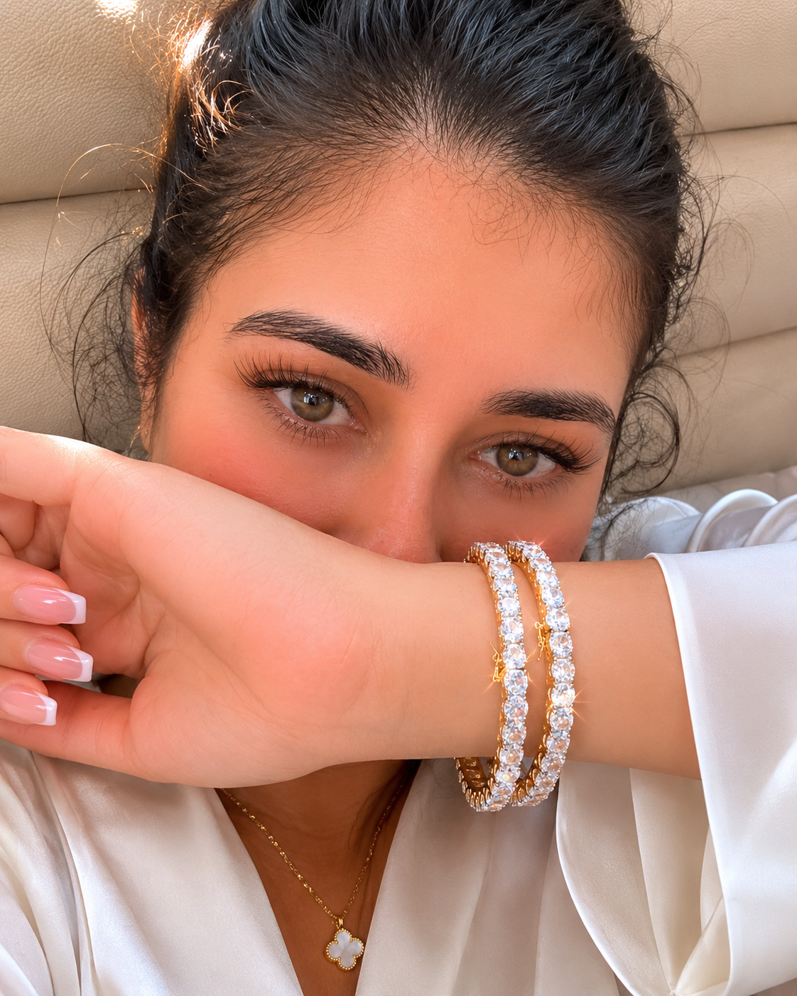 Luxe Diamond Tennis Bangles