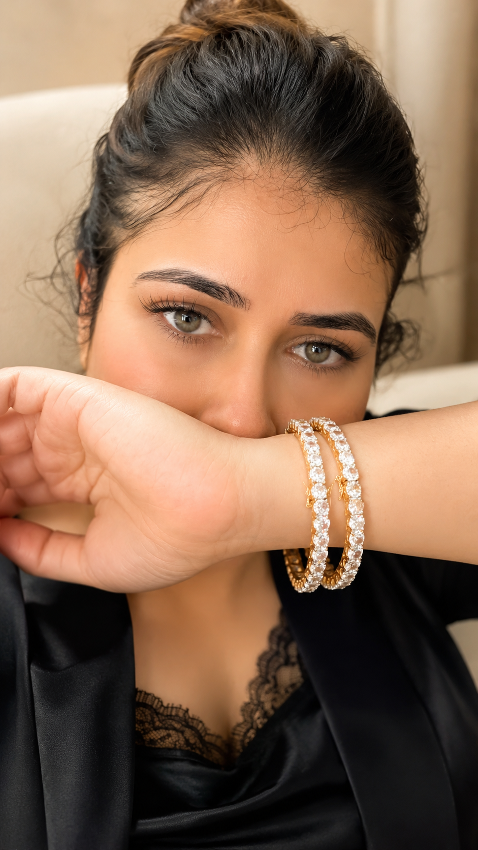 Luxe Diamond Tennis Bangles