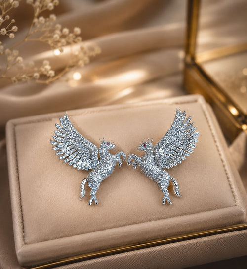 Pegasus Royale Statement Earrings